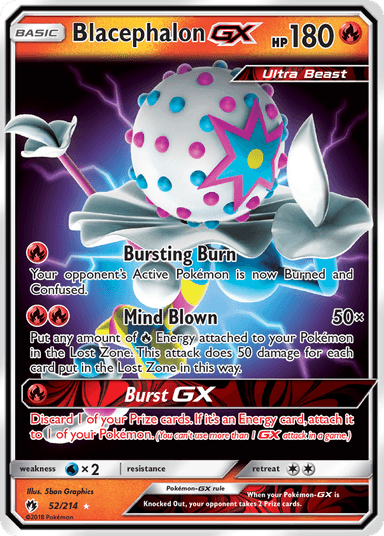 Blacephalon-GX, Lost Thunder 52
