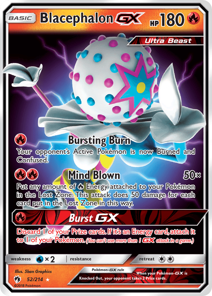 Blacephalon-GX, Lost Thunder 52