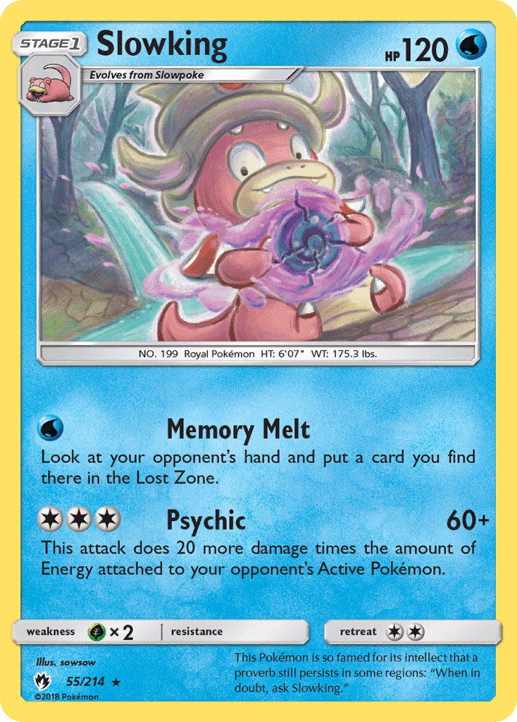 Slowking, Lost Thunder 55