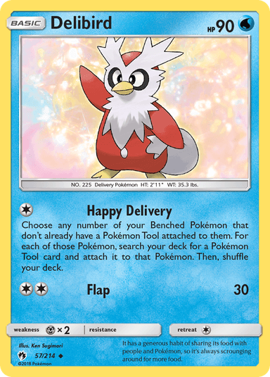 Delibird, Lost Thunder 57