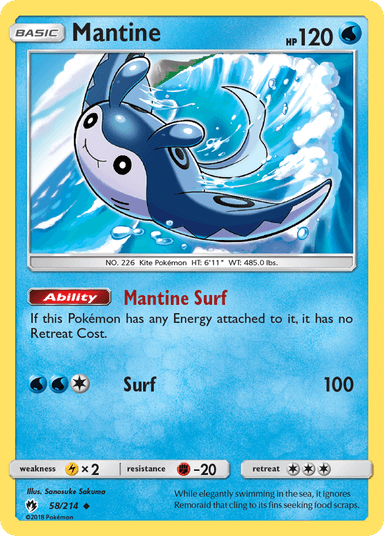 Mantine, Lost Thunder 58