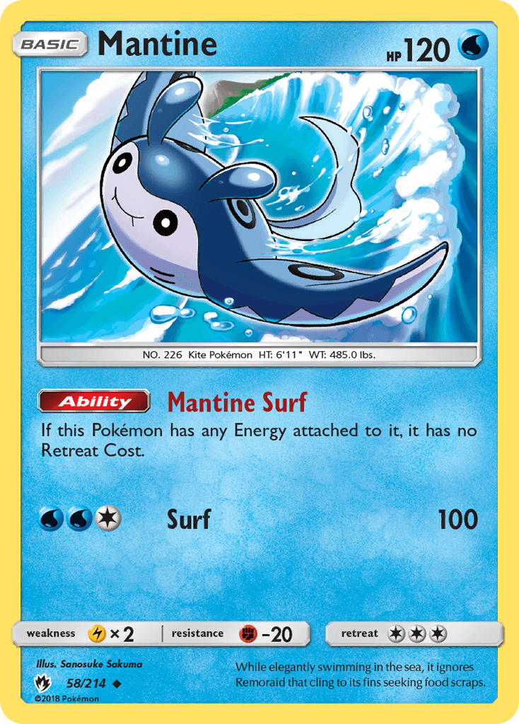 Mantine, Lost Thunder 58