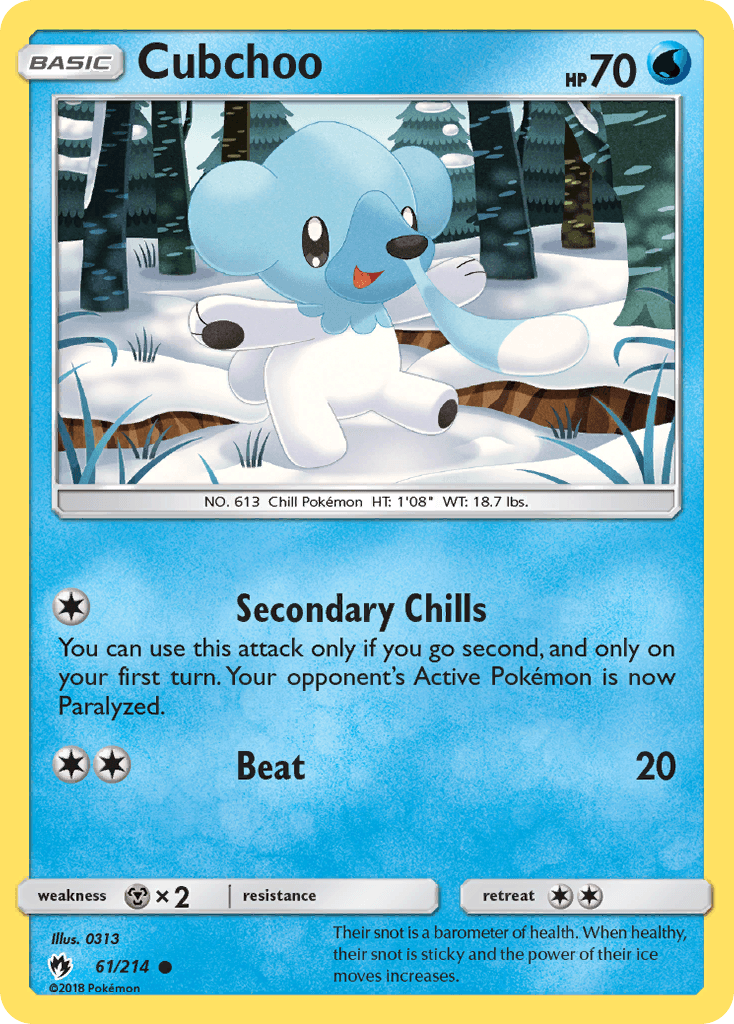 Cubchoo, Lost Thunder 61
