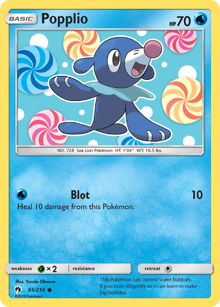 Popplio, Lost Thunder 65