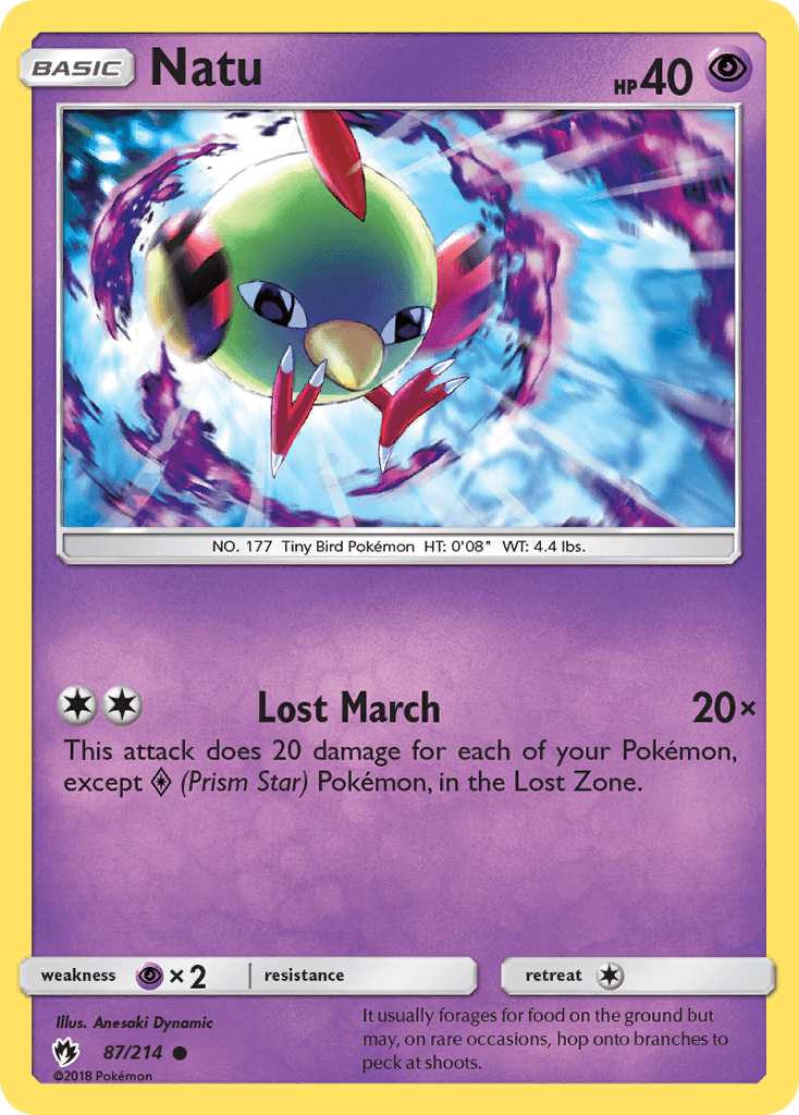 Natu, Lost Thunder 87