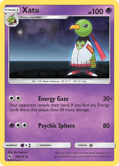 Xatu, Lost Thunder 88