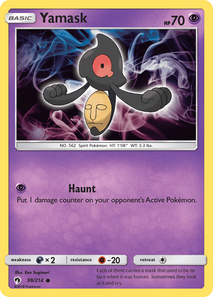 Yamask, Lost Thunder 99