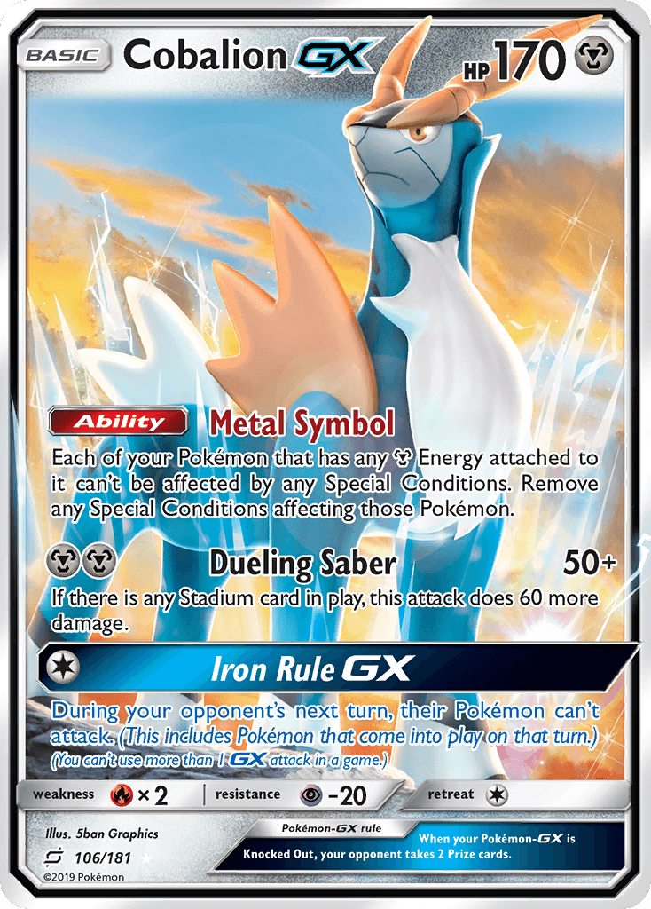 Cobalion-GX, Team Up 106