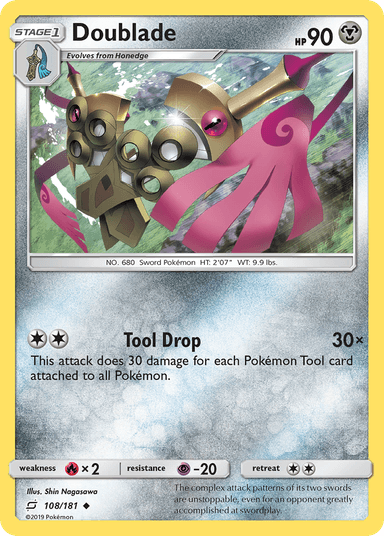 Doublade, Team Up 108