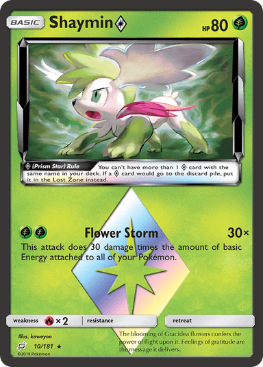 Shaymin ◇, Team Up 10
