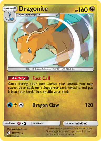 Dragonite, Team Up 119