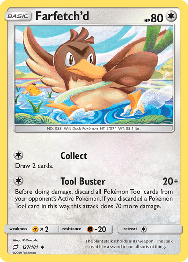 Farfetch'd, Team Up 127