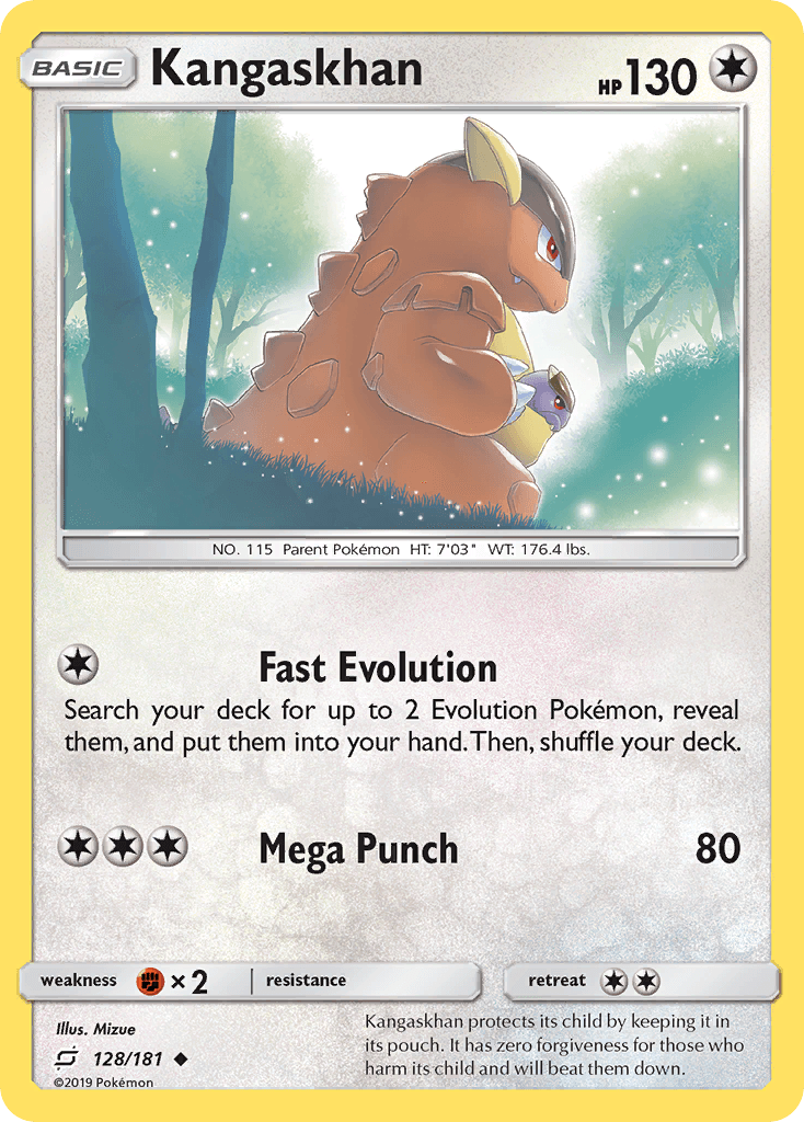 Kangaskhan, Team Up 128