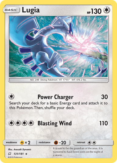 Lugia, Team Up 131