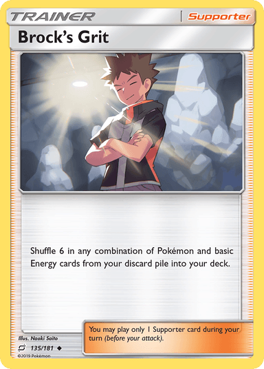 Brock's Grit, Team Up 135