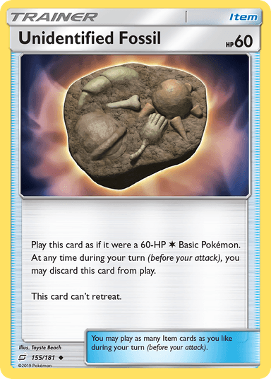 Unidentified Fossil, Team Up 155