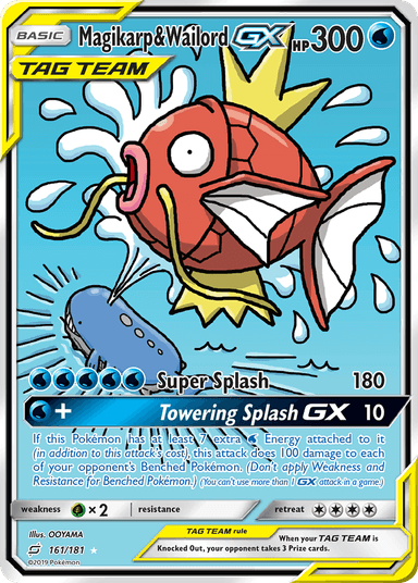 Magikarp & Wailord-GX, Team Up 161