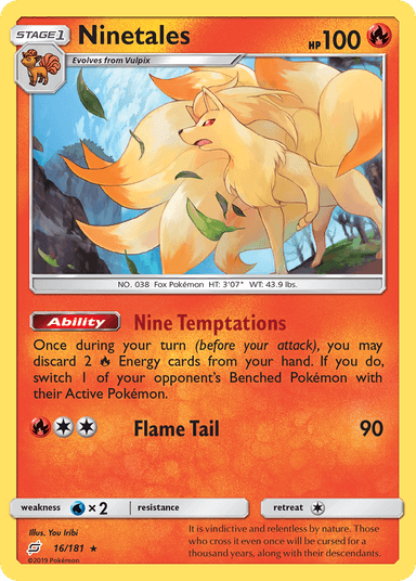 Ninetales, Team Up 16