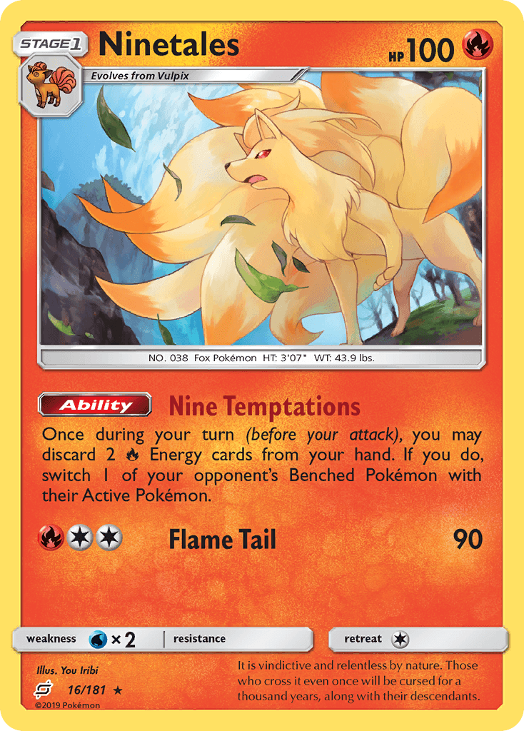 Ninetales, Team Up 16