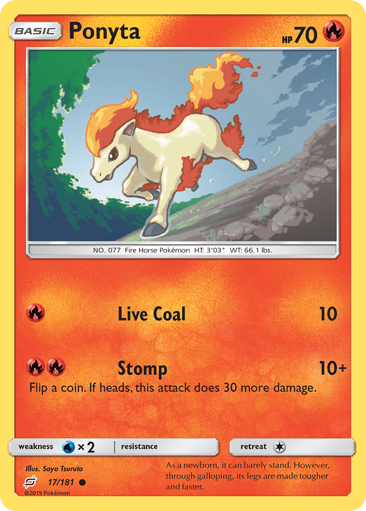 Ponyta, Team Up 17