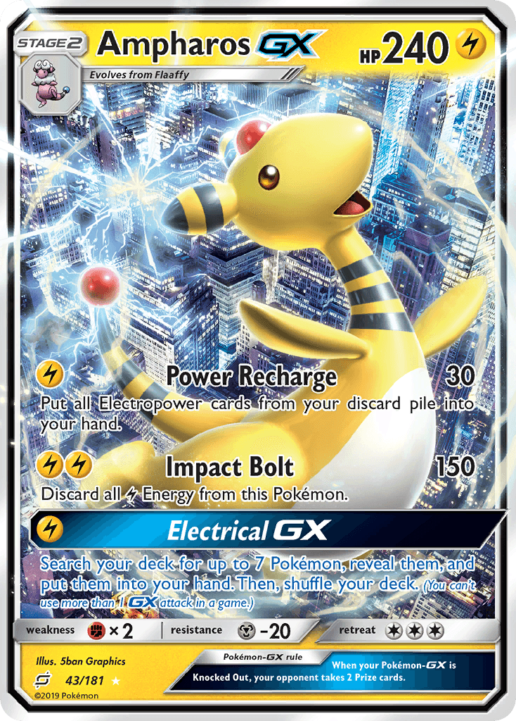 Ampharos-GX, Team Up 43
