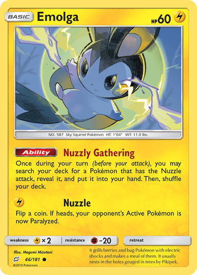 Emolga, Team Up 46