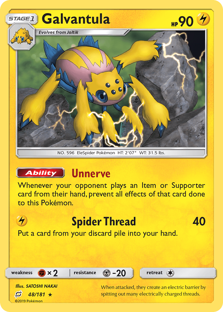Galvantula, Team Up 48