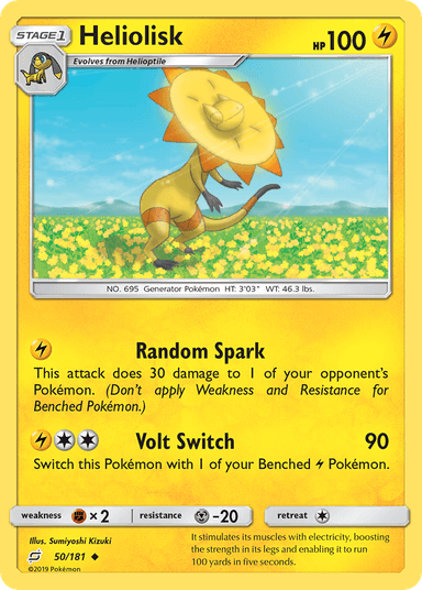 Heliolisk, Team Up 50