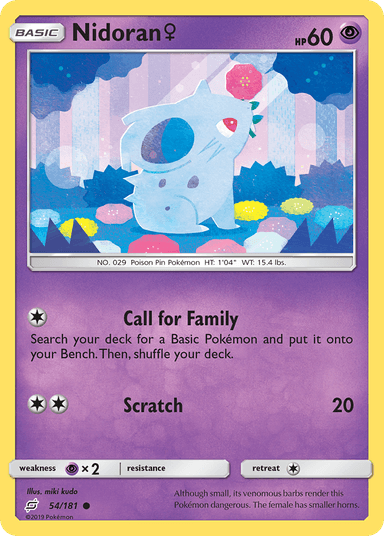Nidoran ♀, Team Up 54