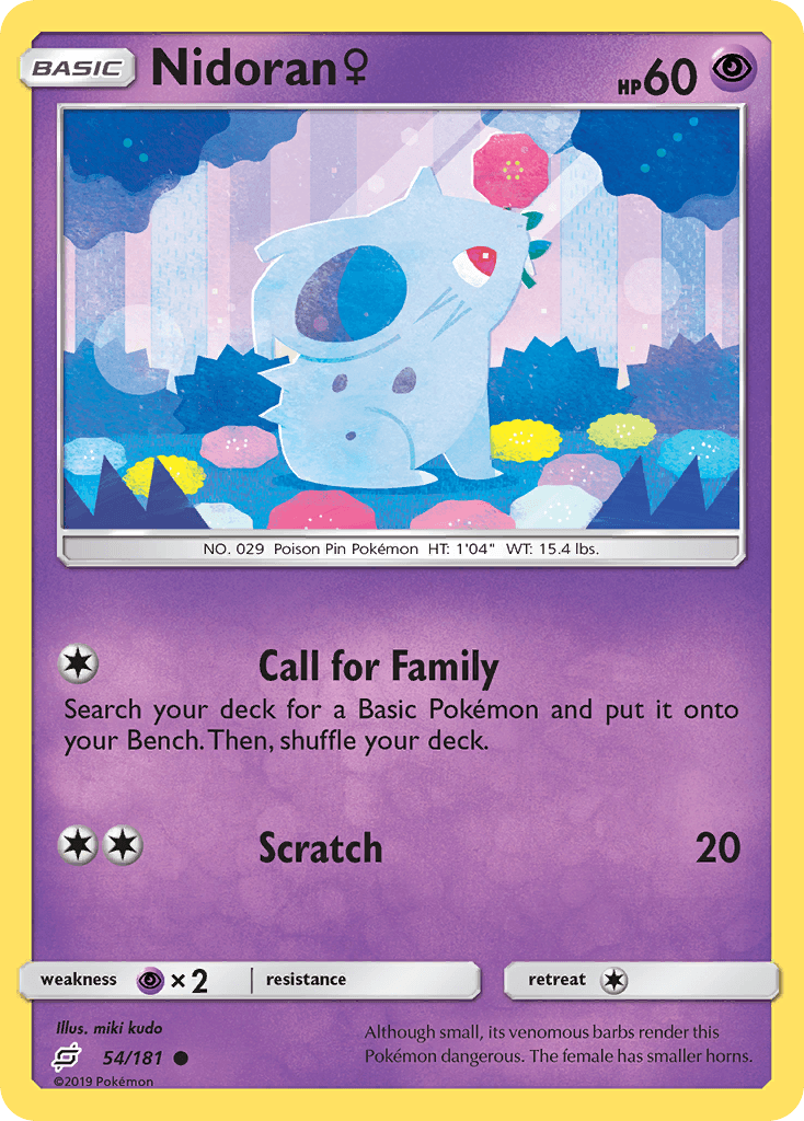 Nidoran ♀, Team Up 54