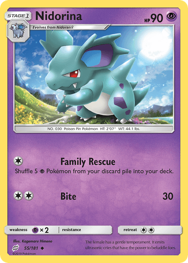 Nidorina, Team Up 55