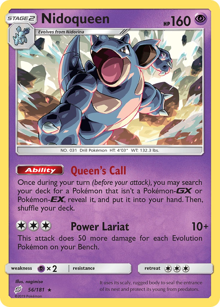 Nidoqueen, Team Up 56