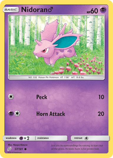 Nidoran ♂, Team Up 57