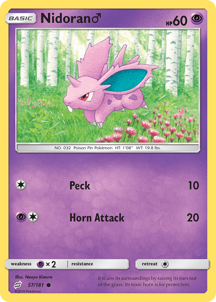 Nidoran ♂, Team Up 57