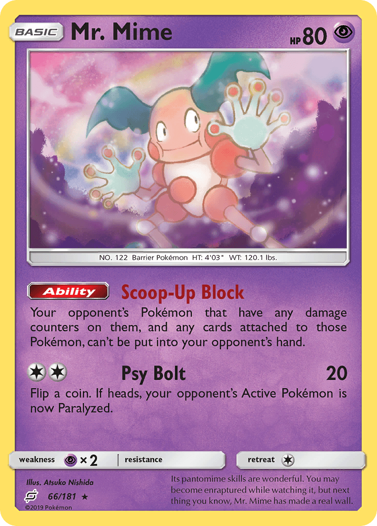 Mr. Mime, Team Up 66