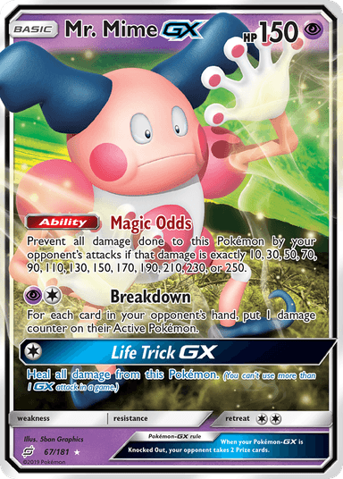 Mr. Mime-GX, Team Up 67