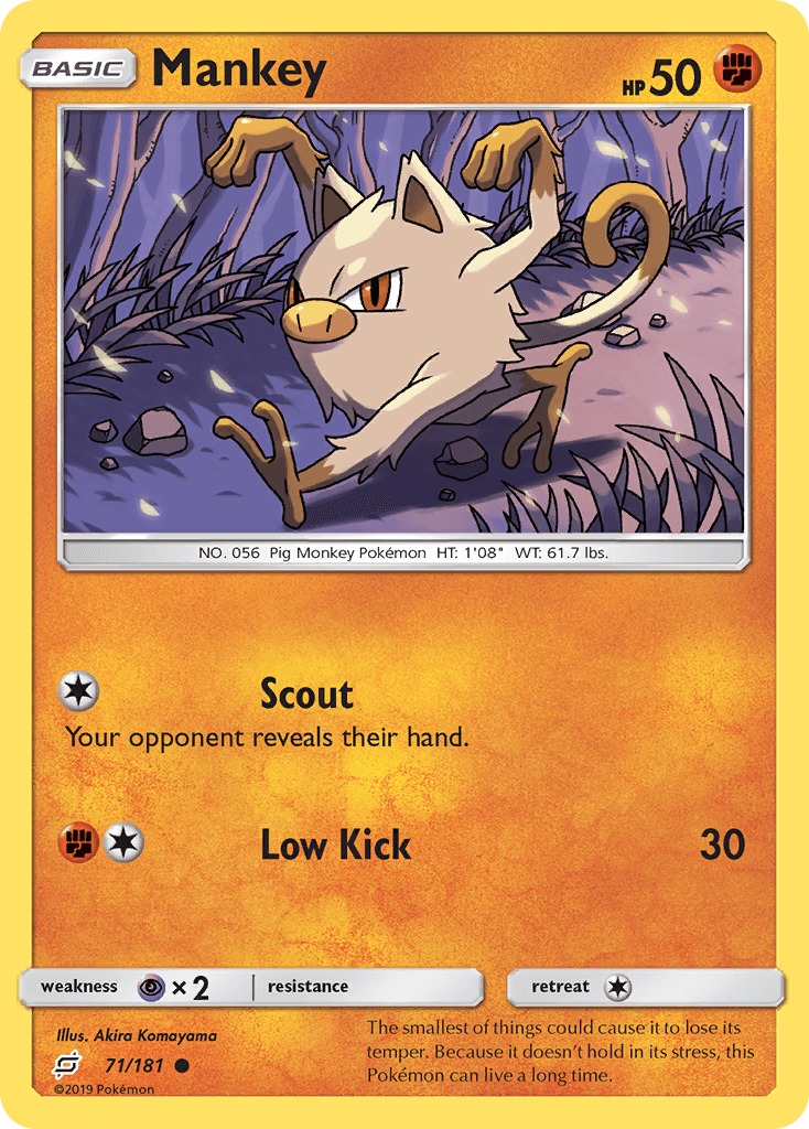 Mankey, Team Up 71
