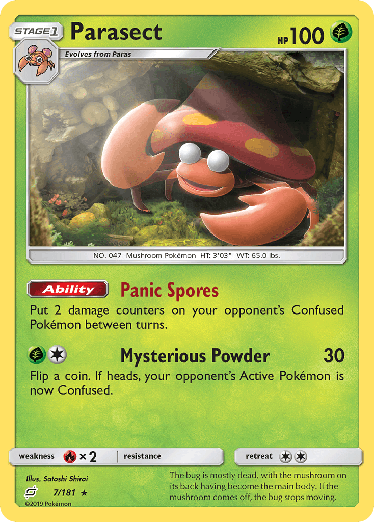 Parasect, Team Up 7