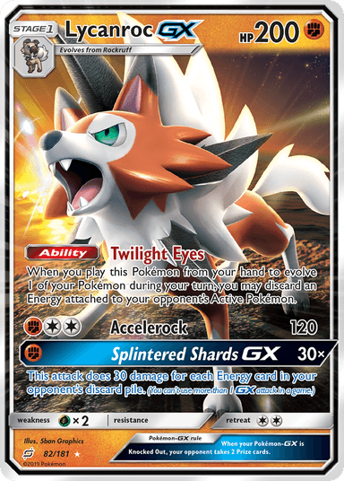 Lycanroc-GX, Team Up 82