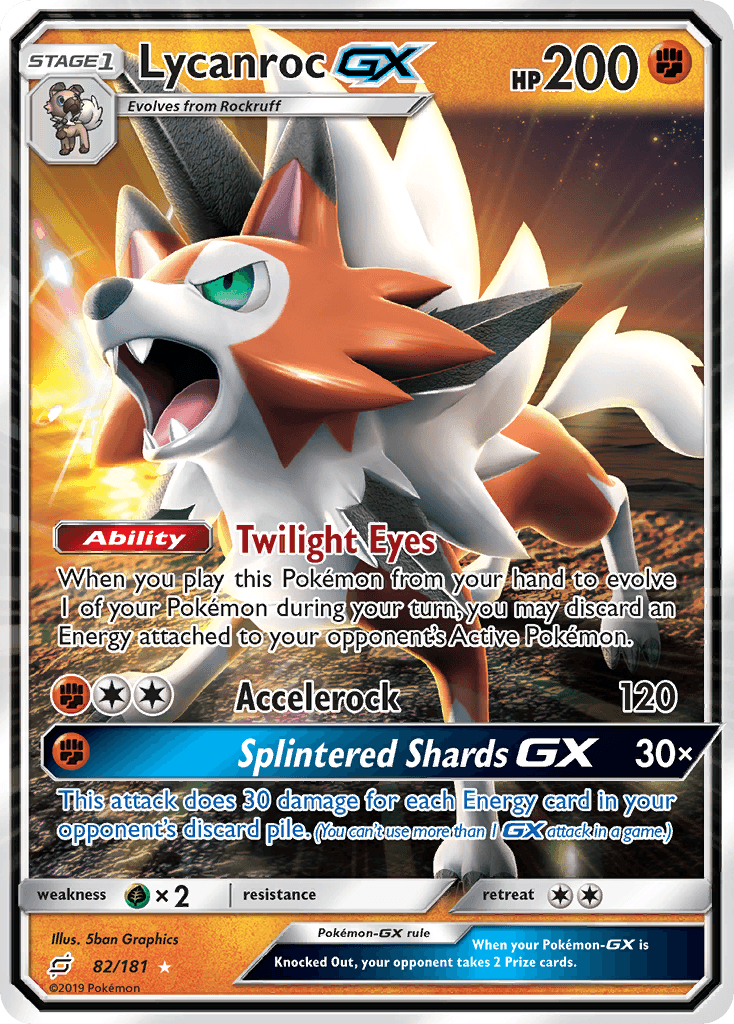 Lycanroc-GX, Team Up 82
