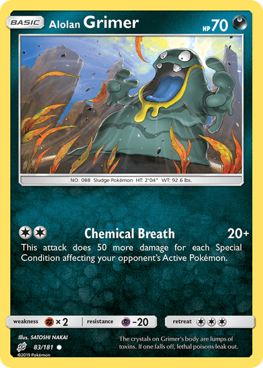 Alolan Grimer, Team Up 83