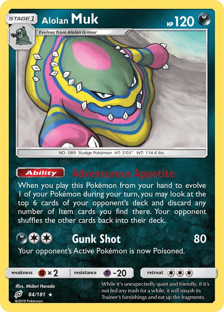 Alolan Muk, Team Up 84