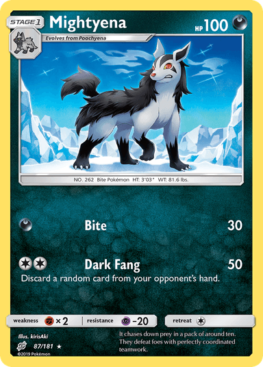 Mightyena, Team Up 87
