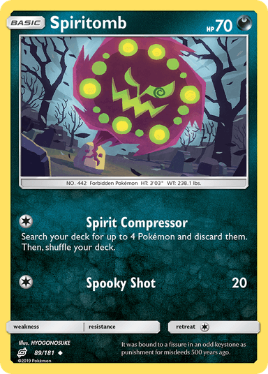 Spiritomb, Team Up 89