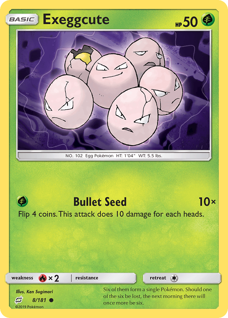 Exeggcute, Team Up 8