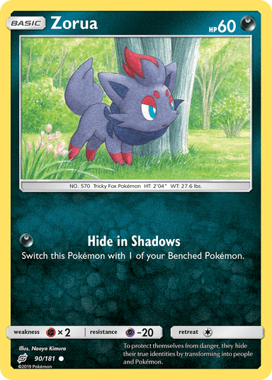 Zorua, Team Up 90