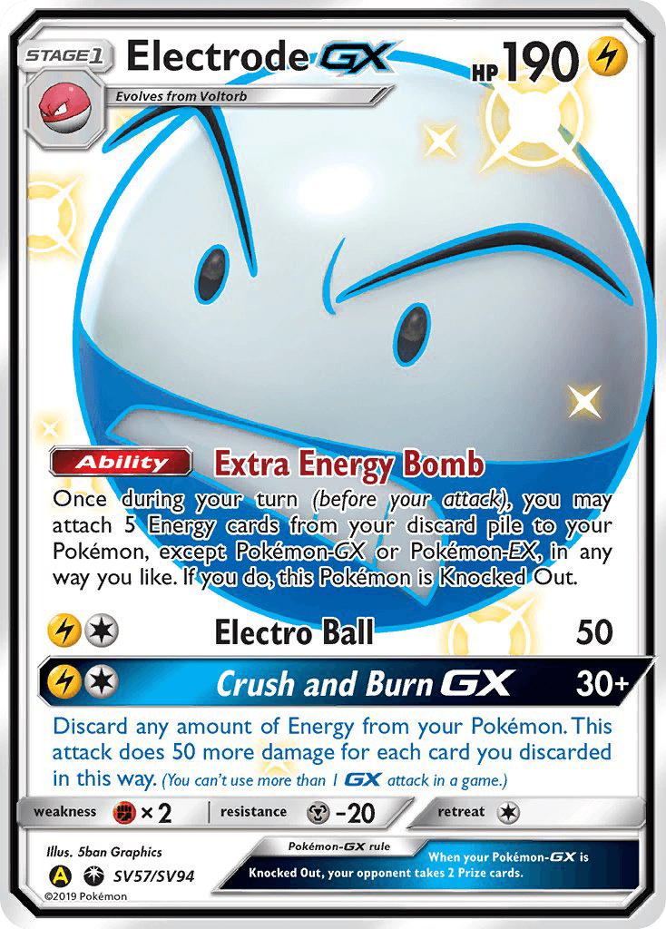 Electrode-GX, Hidden Fates Shiny Vault SV57