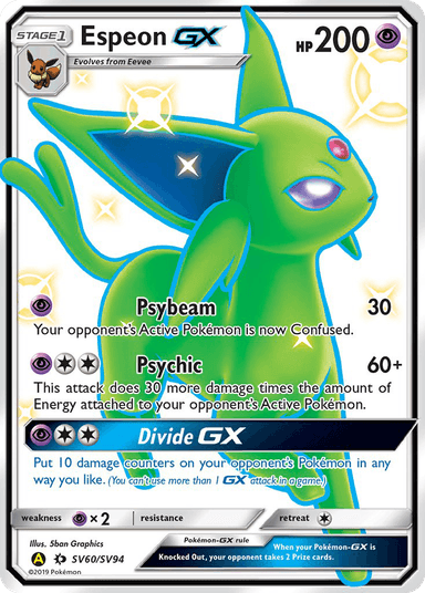 Espeon-GX, Hidden Fates Shiny Vault SV60