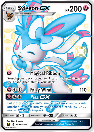 Sylveon-GX, Hidden Fates Shiny Vault SV76