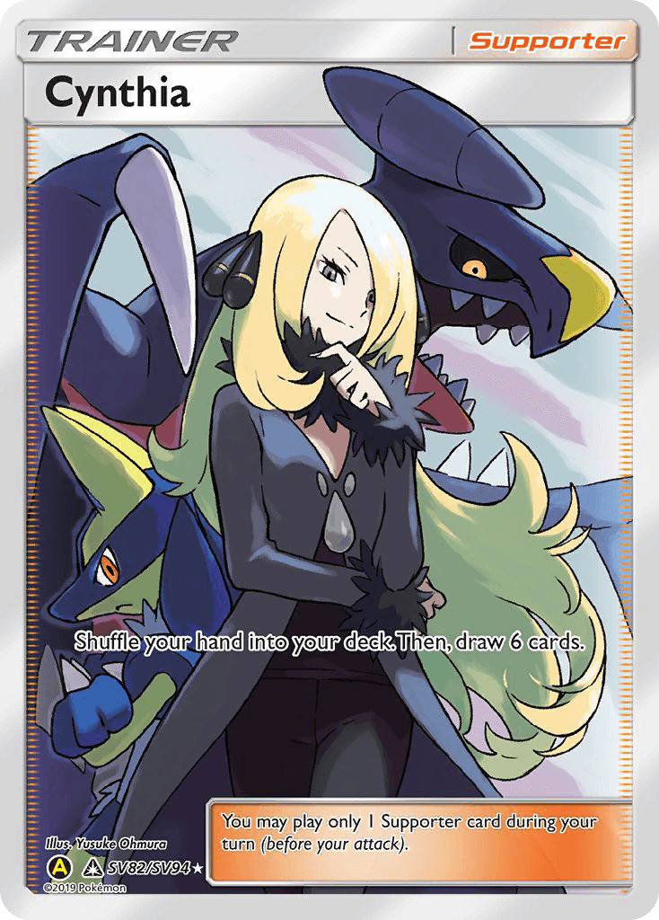 Cynthia, Hidden Fates Shiny Vault SV82